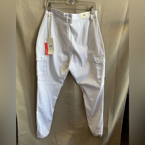 NWT American Bazi Color Twill Jogger white Medium - Picture 4 of 6